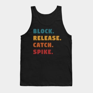 block release catch spike Tank Top